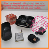 Free checking can't pairing or no power up n express battery replacement Sony wf-1000xm4 charging case and also other models