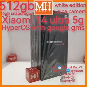 512gb 16gb official Xiaomi 14 ultra 5g white snapdragon Leica camera support Google gms full set