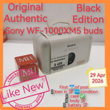 Original Authentic Singapore Sony wf-1000xm5 buds black full set