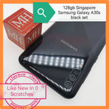 128gb Singapore Samsung Galaxy A30s black set