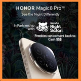 1tb 512gb Singapore honor magic 8 pro 5g snapdragon elite with freebies convert Cash pre order new set