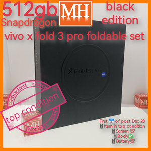 512gb 16gb official vivo x fold 3 pro black support Google gms foldable full set set