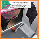 512gb free keyboard+pencil+glass Singapore honor magicpad 3 wifi 13.3" big screen white warranty full set