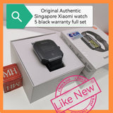 Original Authentic Singapore Xiaomi watch 5 black warranty full set