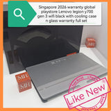 2026 warranty Singapore global Lenovo legion y700 gen 3 256gb wifi snapdragon gaming with cooling case n glass black warranty full set
