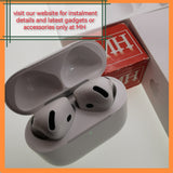 Freebies+Latest Singapore apple airpod 4 ANC white warranty full set