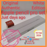 Original Authentic days old Singapore official apple pencil pro white warranty full set