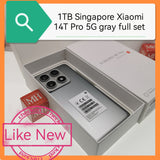 1tb Singapore Xiaomi 14T Pro 5G gray full set