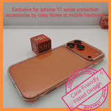 Exclusive for iphone 17 series tempered glass n bumper case by clasy Korea at mobile hardware