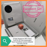 512gb 2027 warranty Singapore Oppo Find N5 5G Fold snapdragon black hasselblad camera foldable warranty full set