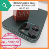 128gb Singapore apple iphone 13 Pro Max 5G green set