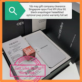 1tb may gift company clearance Singapore oppo Find X9 Ultra 5G black snapdragon hasselblad optional pwp promo warranty full set