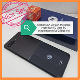 256gb Global USA Motorola Moto razr 50 ultra 5G snapdragon blue foldable set