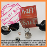 Free checking for speaker drivers distortion sounds or soft n no sounds Sony xm5 xm4 xm3 n linkbuds s and Jabra elite series also other Bluetooth earbuds