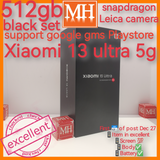 512gb 16gb official Xiaomi 13 ultra black snapdragon Leica camera support Google gms full set