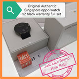 Original authentic Singapore oppo watch x2 black warranty full set