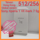 Sealed 512/256 official global version hk/tw Sony Xperia 1 VII mark 7 5g snapdragon new set