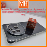Exclusive for nothing phone 3a pro 5g protection case and glass by clasy korea at mobile hardware