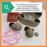 Free checking can't pairing or no power up n express battery replacement Sony wf-1000xm4 and also other Bluetooth earbuds