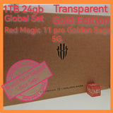 Official red magic 11 pro 5G Golden Saga global version snapdragon elite 5 Gen transparent gaming limited edition new set