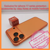 Exclusive for iphone 17 series sapphire camera rings n full back protector by clasy Korea at mobile hardware