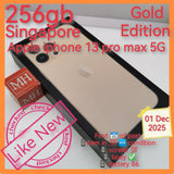 256gb Singapore official apple iphone 13 pro max 5G gold full set