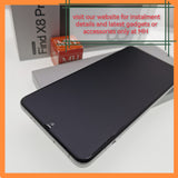 512gb 2027 warranty Singapore oppo find x8 pro 5G white warranty full set