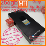 Exclusive edition Singapore Samsung Galaxy z flip 5 256gb grey snapdragon foldable full set