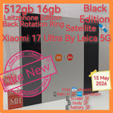 512gb 16gb leitzphone Edition satellite Xiaomi 17 ultra by Leica 5G snapdragon black GMS playstore full set