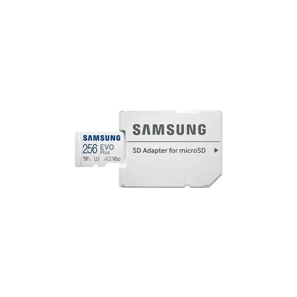 Samsung EVO Plus with SD Adapter microSDXC UHS-I MicroSD Memory Card MB-MC256SA