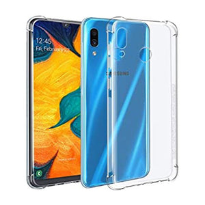 Samsung Galaxy A20 / A30 - CLASY® Ski-Thin Series 4-Corner Bumper TPU Case