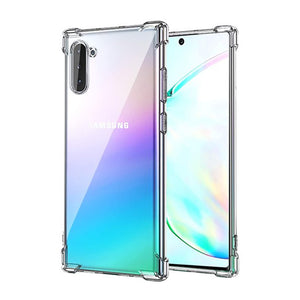 Samsung Galaxy Note 10 - CLASY® Ski-Thin Series 4-Corner Bumper TPU Case