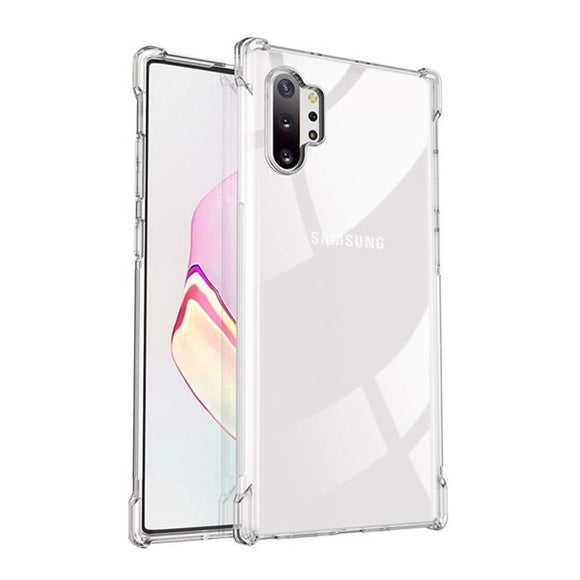 Samsung Galaxy Note 10+ - CLASY® Ski-Thin Series 4-Corner Bumper TPU Case