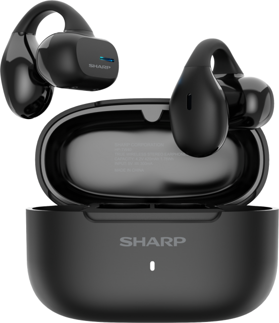 Sharp Headset - Open Ear TWS True Wireless Stereo Earphones HP-TW45