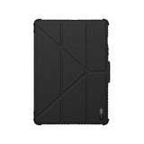 Samsung Galaxy Tab S10 FE - Nillkin Bumper Leather Case Pro Camera Protective Multi Angle Standing Stylus Holder Rugged Case