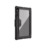 Samsung Galaxy Tab S10 FE - Nillkin Bumper Leather Case Pro Camera Protective Multi Angle Standing Stylus Holder Rugged Case