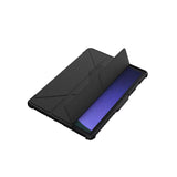 Samsung Galaxy Tab S10 FE - Nillkin Bumper Leather Case Pro Camera Protective Multi Angle Standing Stylus Holder Rugged Case