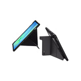 Samsung Galaxy Tab S10 FE+ - Nillkin Bumper Leather Case Pro Camera Protective Multi Angle Standing Stylus Holder Rugged Case