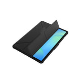 Samsung Galaxy Tab S10 FE+ - Nillkin Bumper Leather Case Pro Camera Protective Multi Angle Standing Stylus Holder Rugged Case