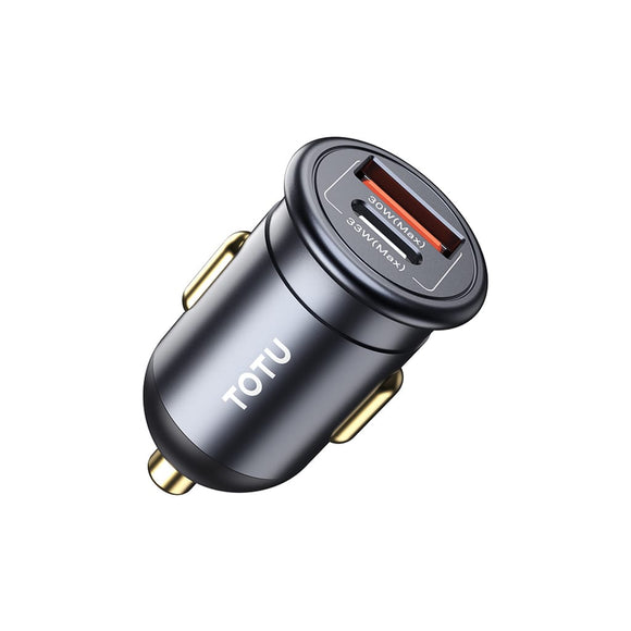 TotuDesign Car Charger - Journey Series 30W A + C Fast Charging Car Charger DCCPD-06