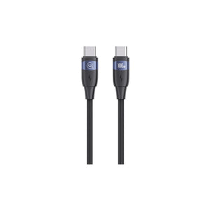 Usams USB Cable - U85 Type-C To Type-C Power Delivery 100W Fast Charging & Data Cable 200cm US-SJ633