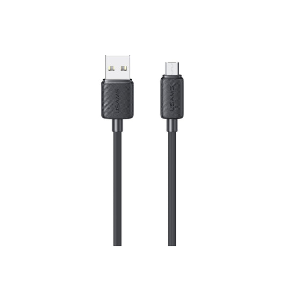 Usams USB Cable - KY Series Micro Striped Data Cable 2A For Micro USB 100cm US-SJ690