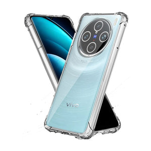 Vivo X100 Pro - CLASY® Ski-Thin Series 4-Corner Bumper TPU Case