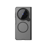 Vivo X Fold 6 - Nillkin Super Frosted Shield Prop Case Magnetic Clear Version Kickstand Transparent Lens Cover Camera Protect