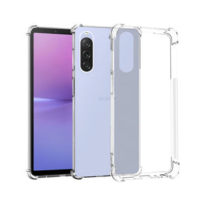 Sony Xperia 10 V - CLASY® Ski-Thin Series 4-Corner Bumper TPU Case