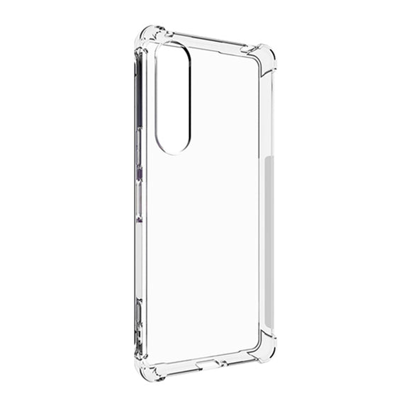 Sony Xperia 1 V - CLASY® Ski-Thin Series 4-Corner Bumper TPU Case