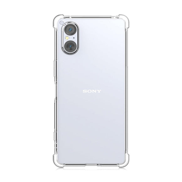 Sony Xperia 5 V - CLASY® Ski-Thin Series 4-Corner Bumper TPU Case