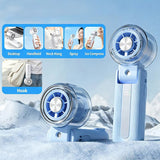 Ice Cool Nano Spray High-Speed Adjustable Portable Fan Y70