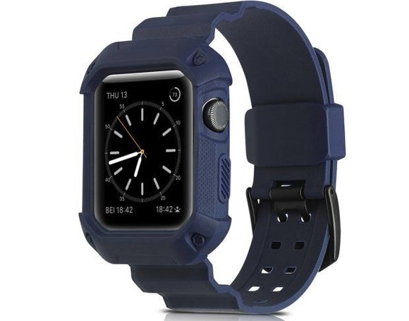 Apple Watch 38mm - Shock Resistant Case + Band