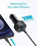 Anker PowerDrive PD+ 2 Dual-Port High-Speed 35W Car Charger